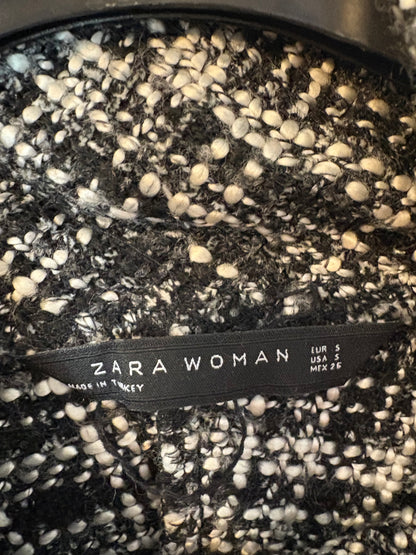 ZARA. Top tweed cropped