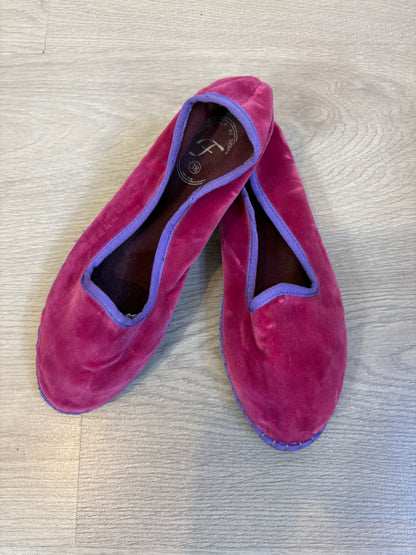 FLABELUS. Slippers rosa y morado