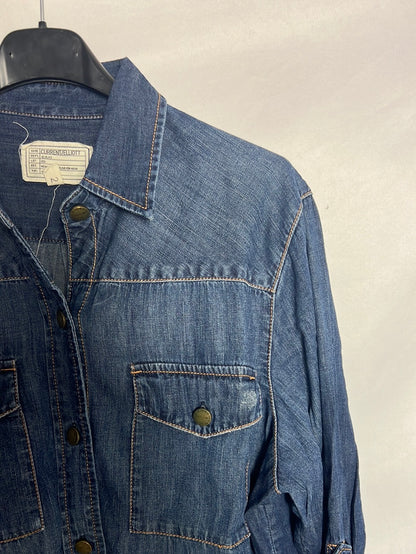 CURRENT ELLIOTT. Denim shirt dress. T2(M)