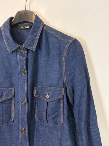 MASSIMO DUTTI. Light denim shirt. T XS