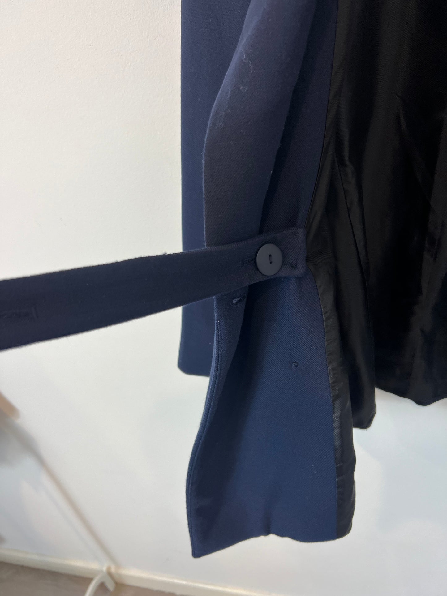 ZARA. Total look blazer y pantalón azul marino. T S