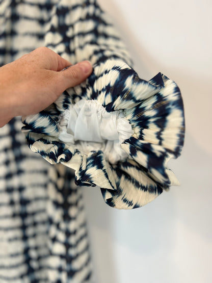 FRAMBUÁ. Blusa tie dye mangas T.m