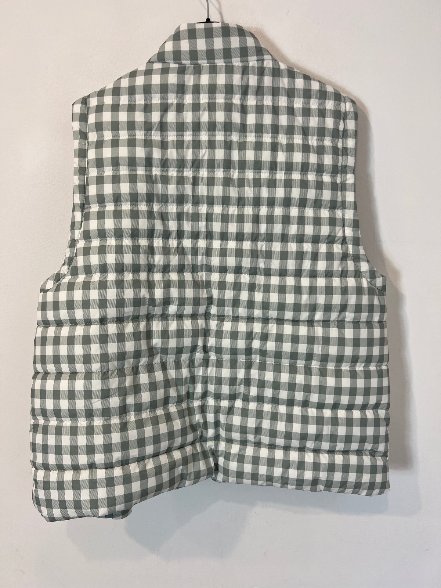 SFERA. Chaleco acolchado vichy. T XL