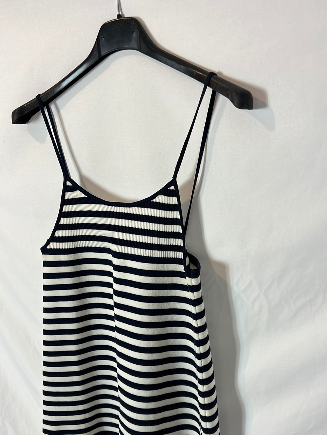 MANGO. Short stretch striped dress. TS