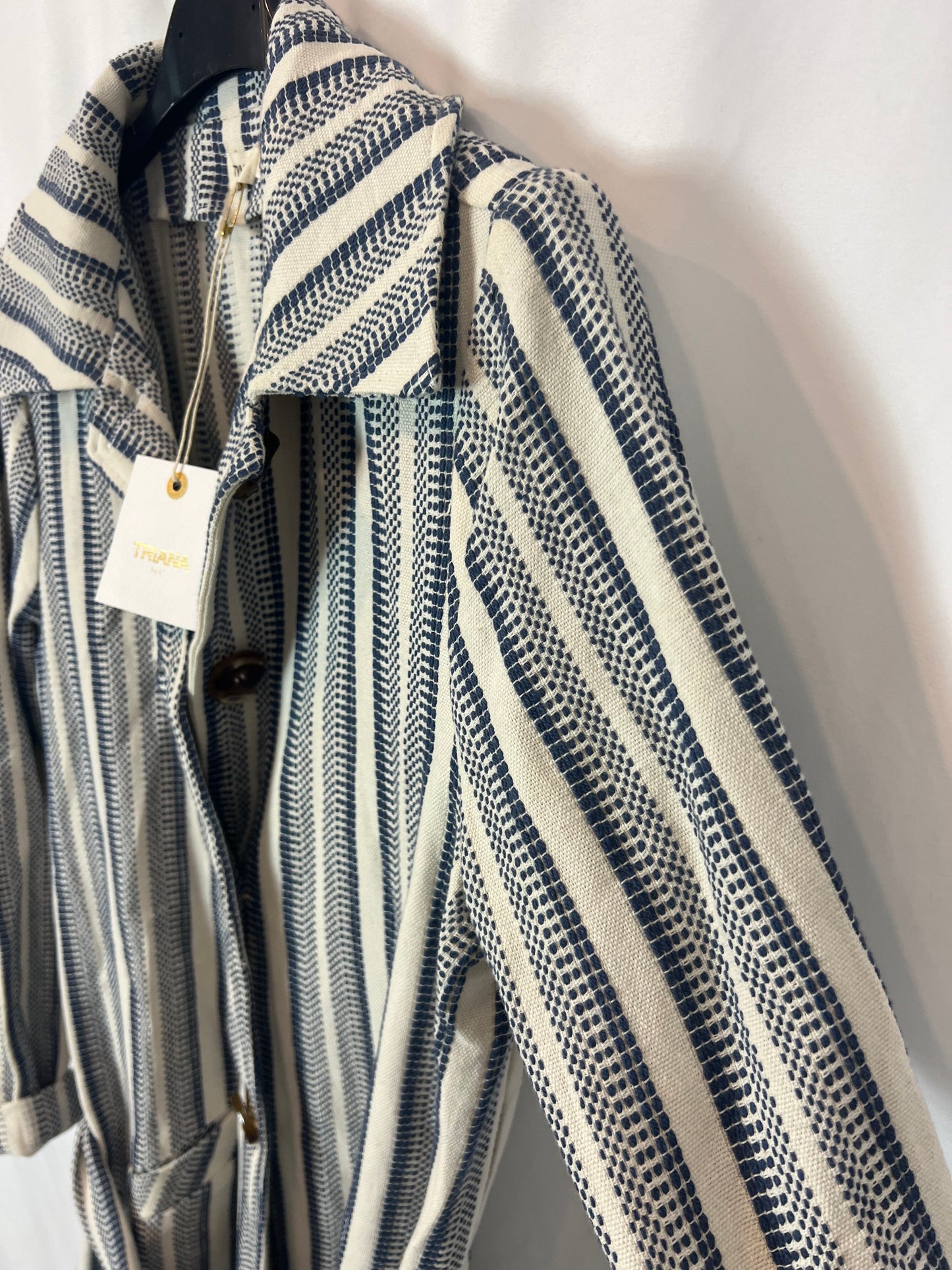 TRIANA BY C. Long embroidered jacket. T.S.