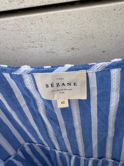 SÉZANE. Vestido midi rayas
