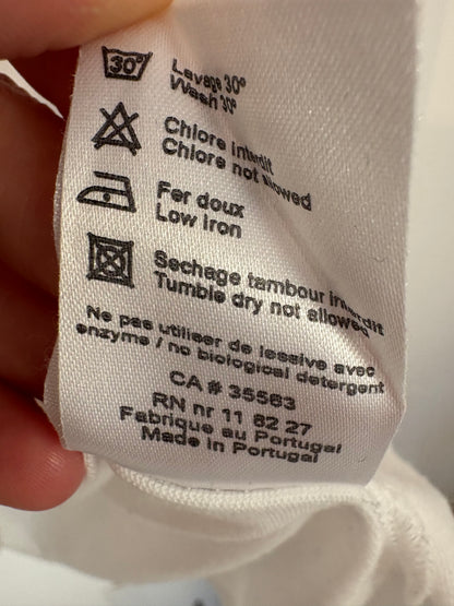 AMERICAN VINTAGE. Camiseta manga larga blanca