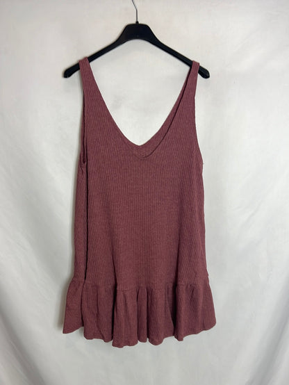 PULL&BEAR . Vestido corto canale . T M