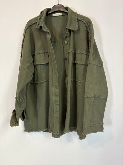 ZARA. Mustard textured back top. TS