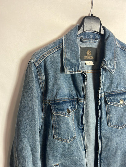 SPRINGFIELD. Zip-up denim jacket. TS