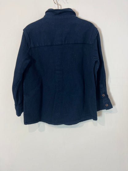 ZARA. Textured blue shirt. Size 6 years