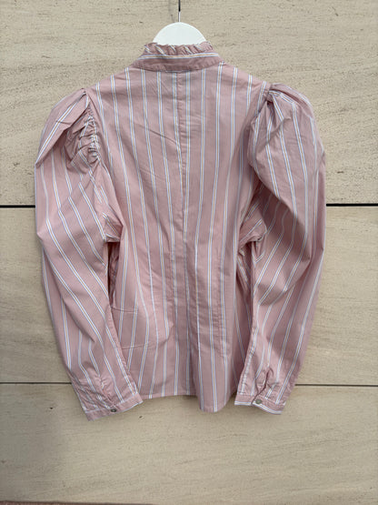 SOPHIE & LUCIE. Camisa rayas manga abullonada