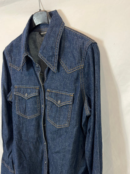 BANANA REPUBLIC. Dark denim shirt. T.S.