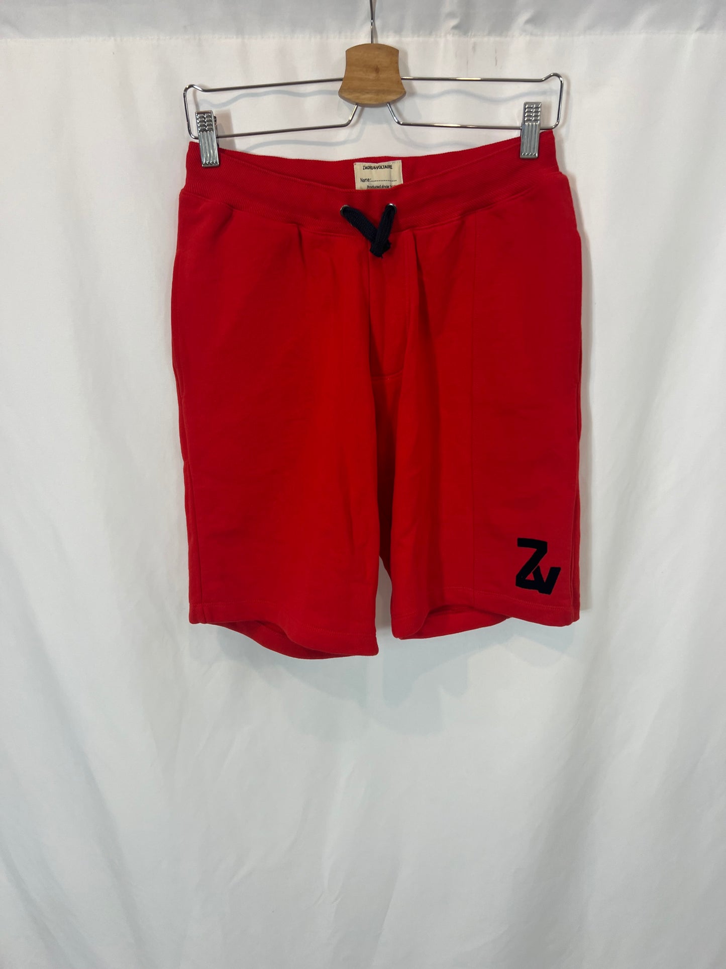 ZADIG&amp;VOLTAIRE. Red T-shirt and Bermuda shorts set. Size 16