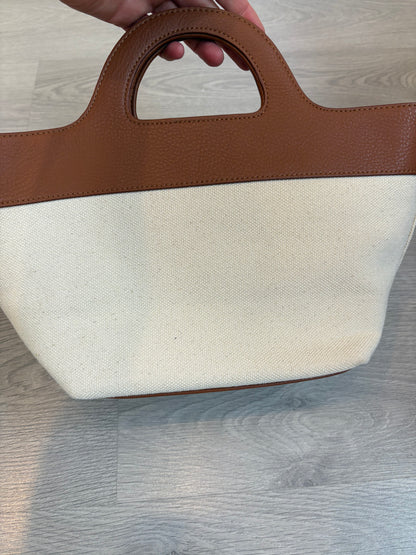 LONBALI. Bolso doble textura