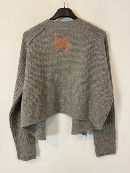 ZADIG & VOLTAIRE. Cárdigan cashmere bordado