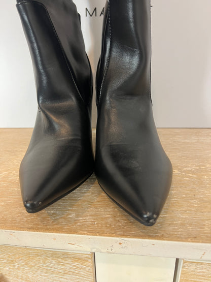 OTRAS. Botas negras efecto piel T.38