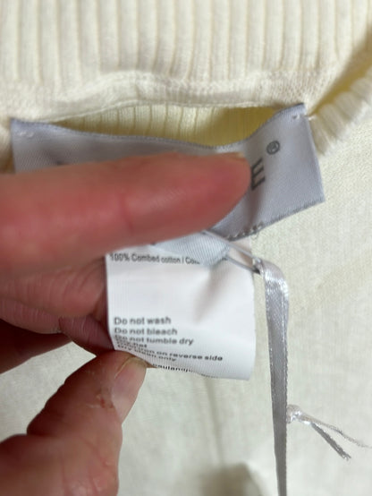 PAUL&JOE . Top algodón manga volante. T M