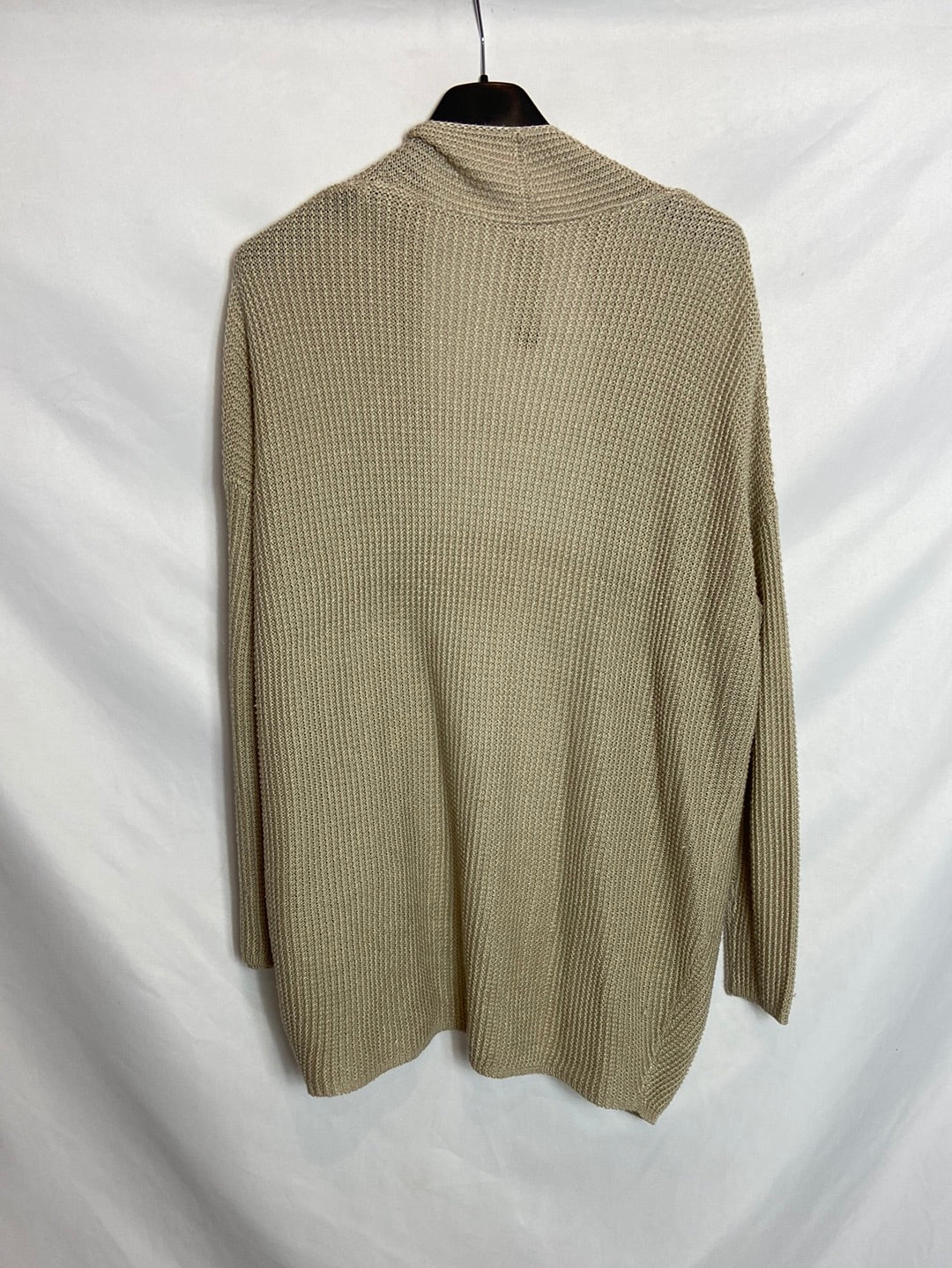 PULL&amp;BEAR. Beige crochet jacket TS