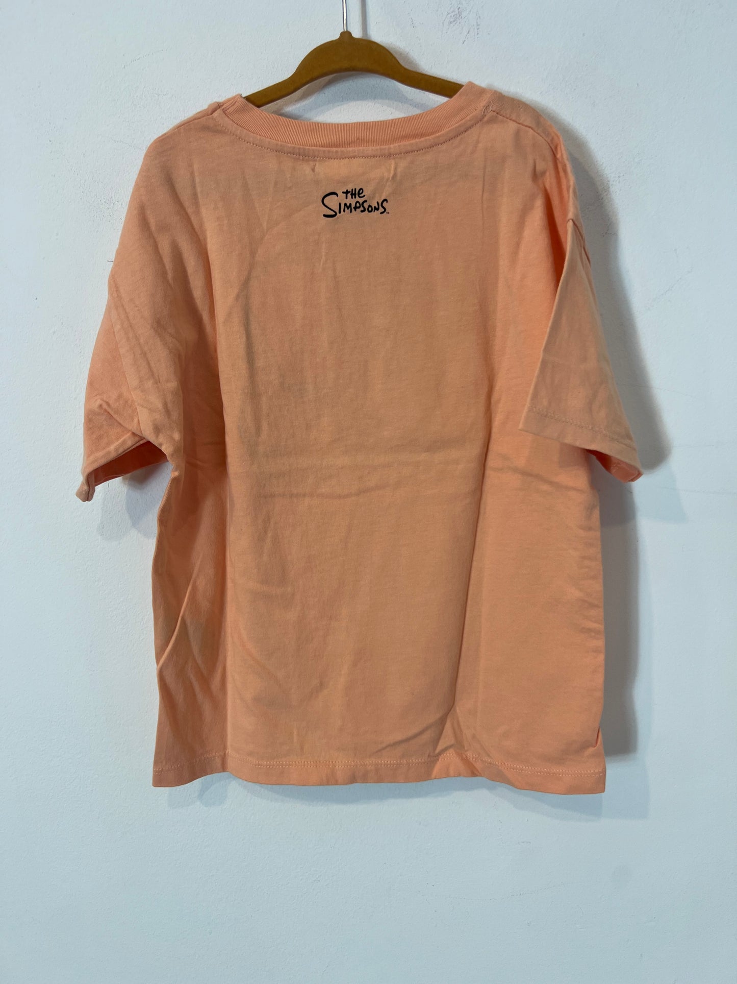 ZARA. Camiseta flúor Simpsons. T 6 años