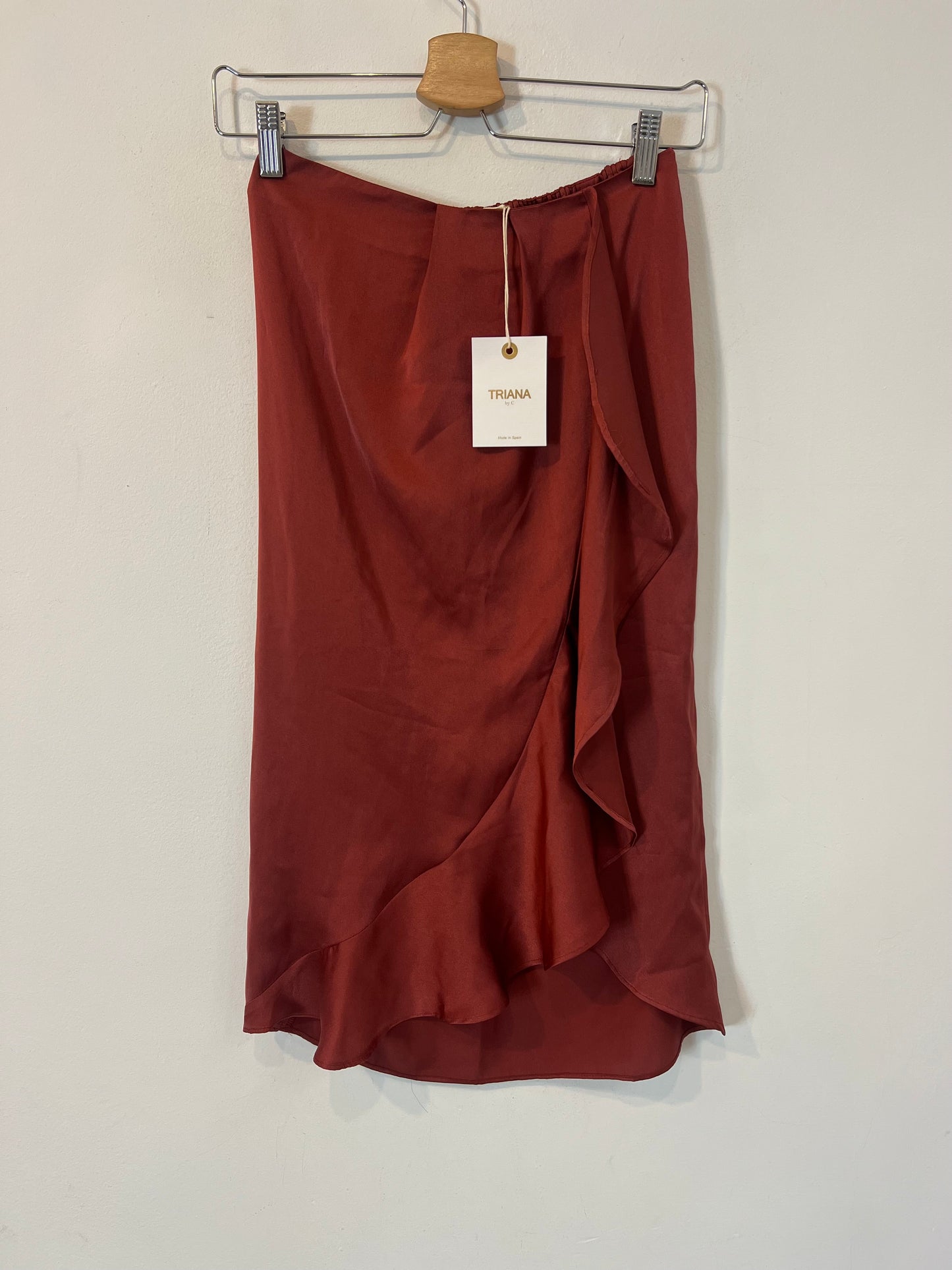 TRIANA BY C. Falda midi  volante T.s