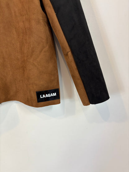 ZARA. Jacket with mottled gray wool. TS