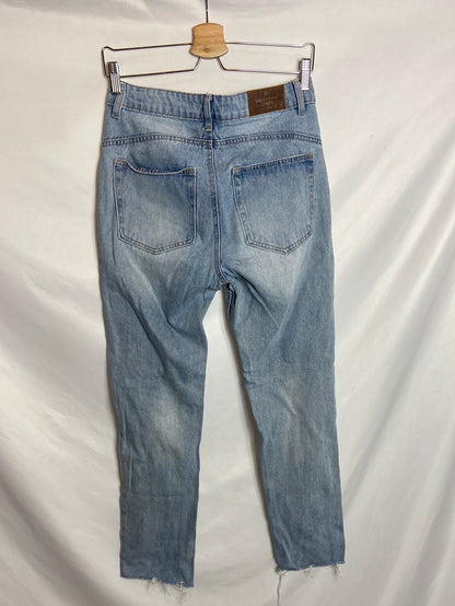 VALENTINA. Straight-leg denim trousers TU (S)