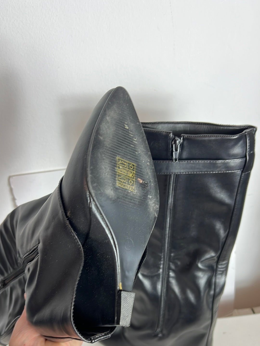 QUANTICLO. Botas altas plataforma . T 38