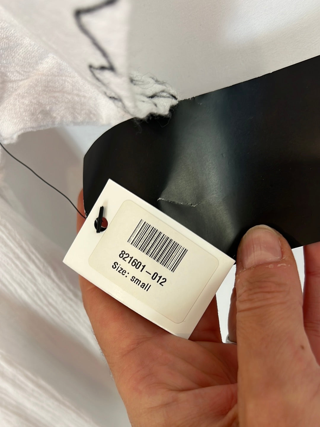 SENSISTUDIO.Vestido largo bordado blanco T.s