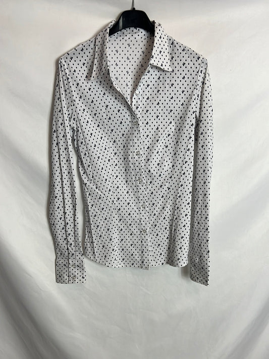 OTHER. Printed stretch blouse. TS