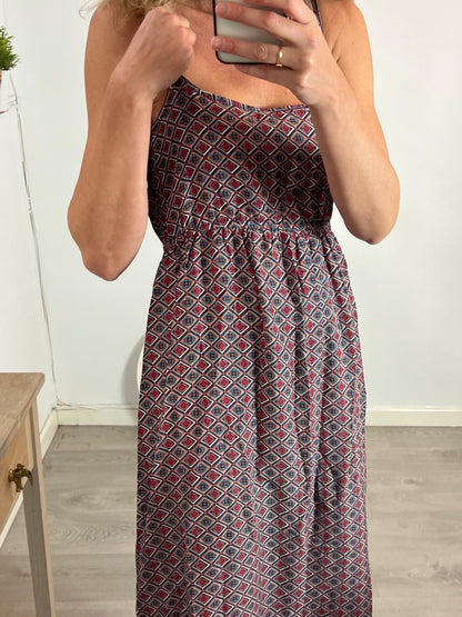 OTRAS. Vestido fluido estampado TU(S)