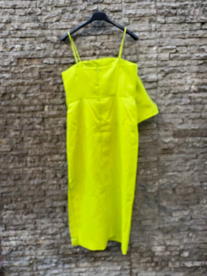 CAIO. Vestido midi lima flor maxi