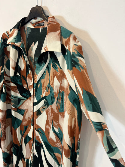 SKUE. Vestido camisero estampado. T L