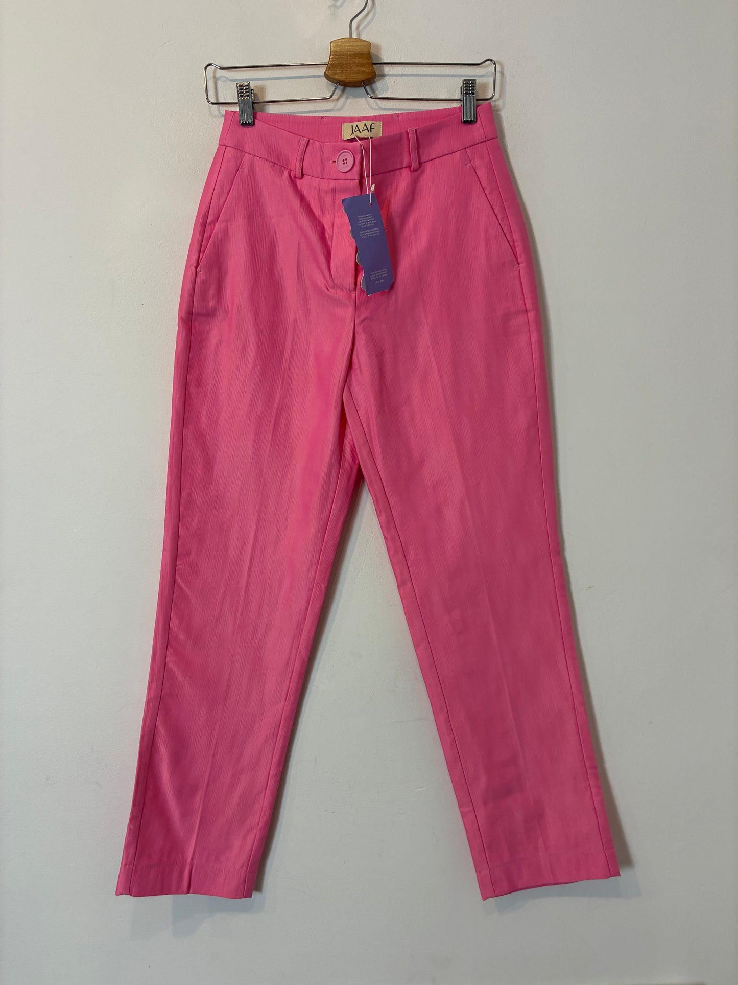 JAAF. Pantalón rosa textura