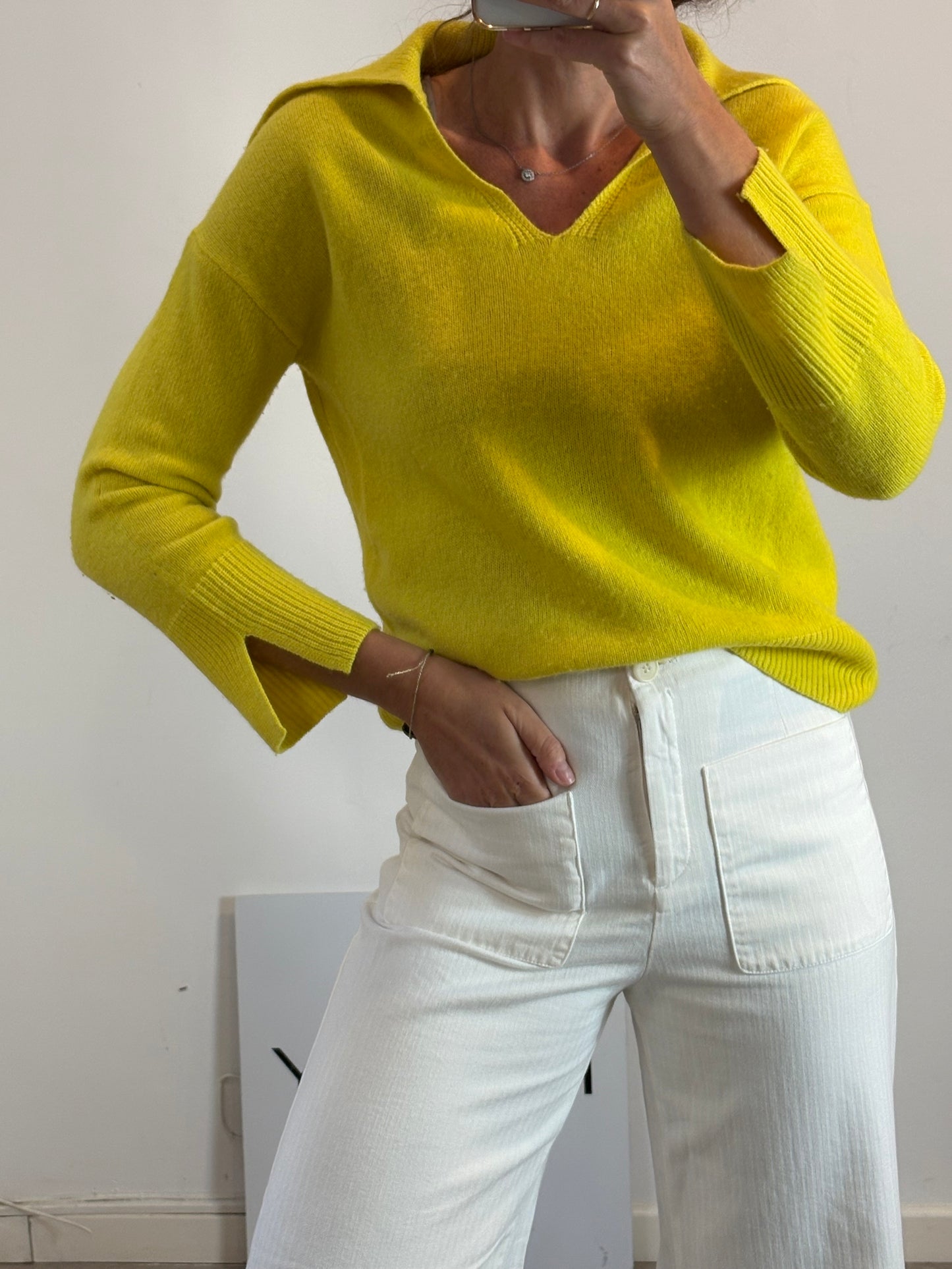 WINDSOR. Navy blue cashmere blazer. T 38