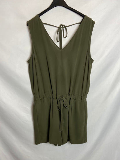 ZARA.Green cut jumpsuit Tm