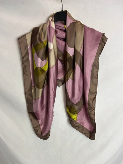 PURIFICACIÓN  GARCIA. Pañuelo seda estampado