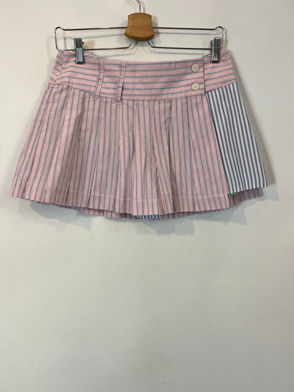 ZARA. Falda/pantalón rayas