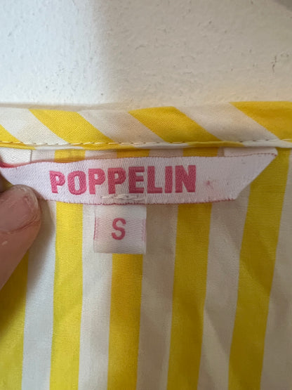 POPPELIN. Vestido largo rayas T.s