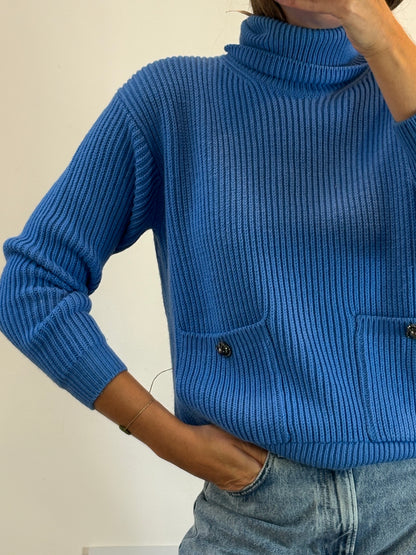 Nº 21. Jersey lana botones joya