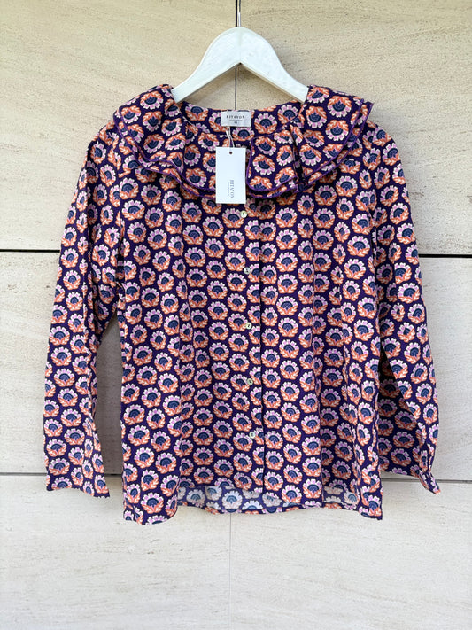 RITAVON. Blusa estamapda textura. T S