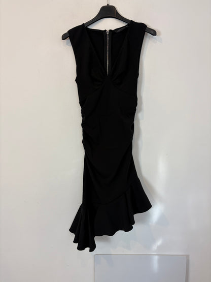 ZARA. Gathered midi dress, size xs