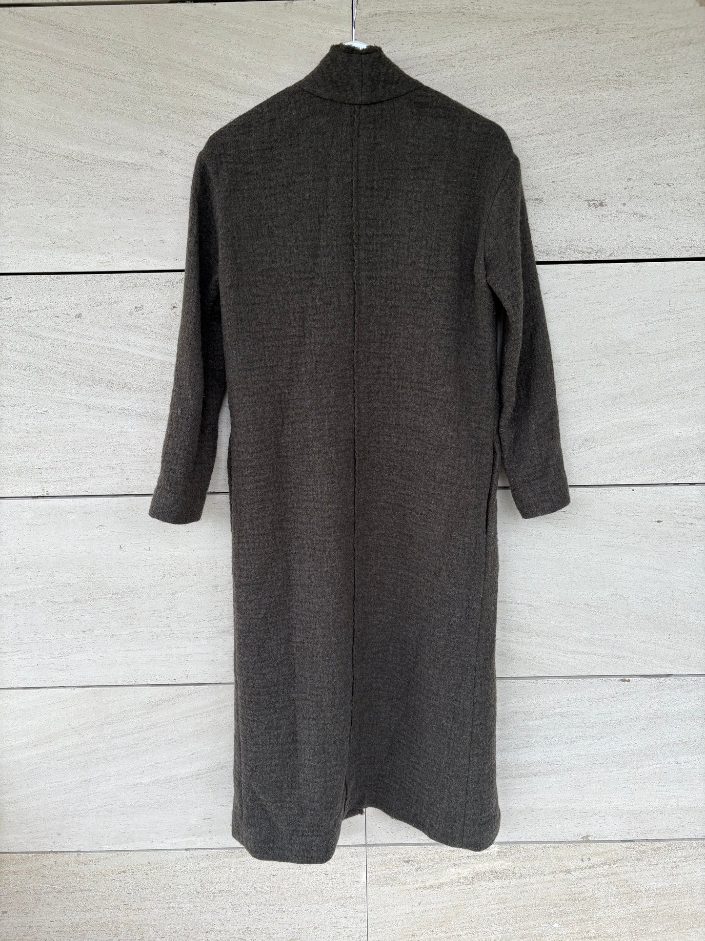 MASSCOB. Abrigo largo lana