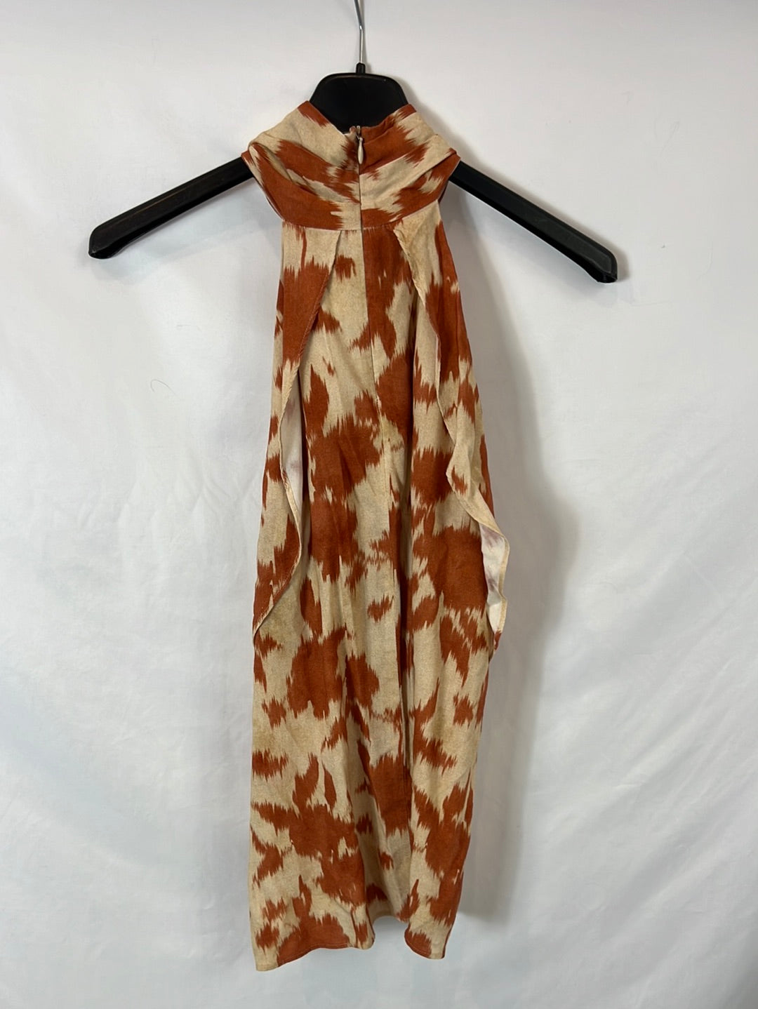 MASKU. Top escote halter tie dye T.m