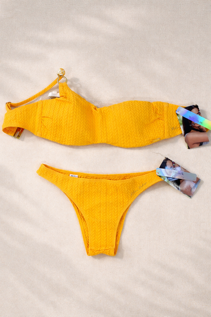 ODYSSEY. Brown swimsuit. TS