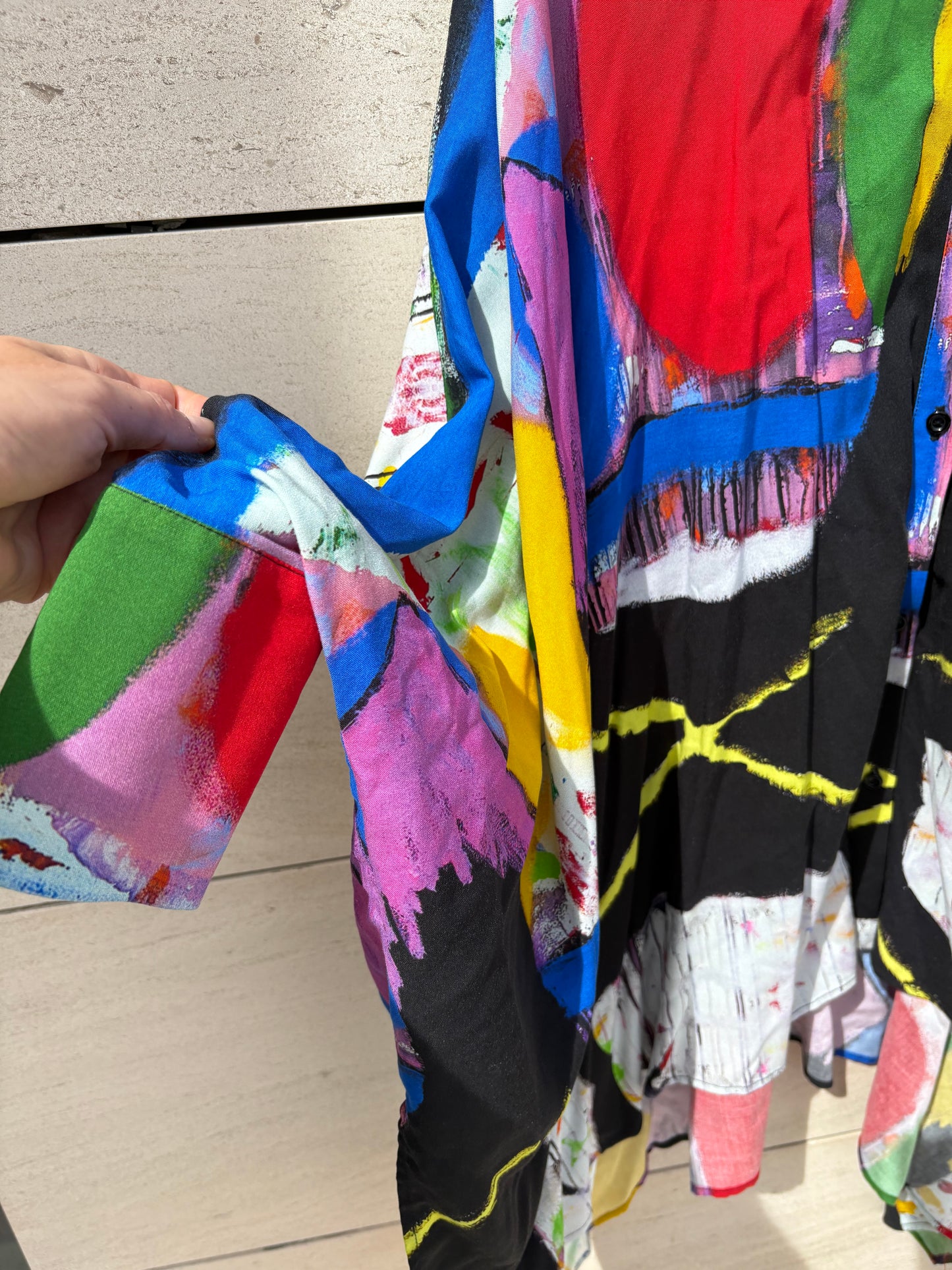 SÉZANE. Multicolored raffia bag