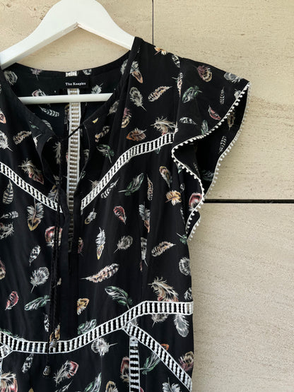 THE KOOPLES. Vestido largo seda T.s