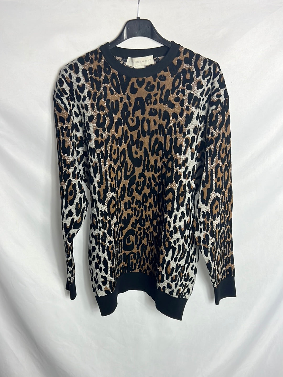 STELLA McCARTNEY. Animal print sweater. T 38