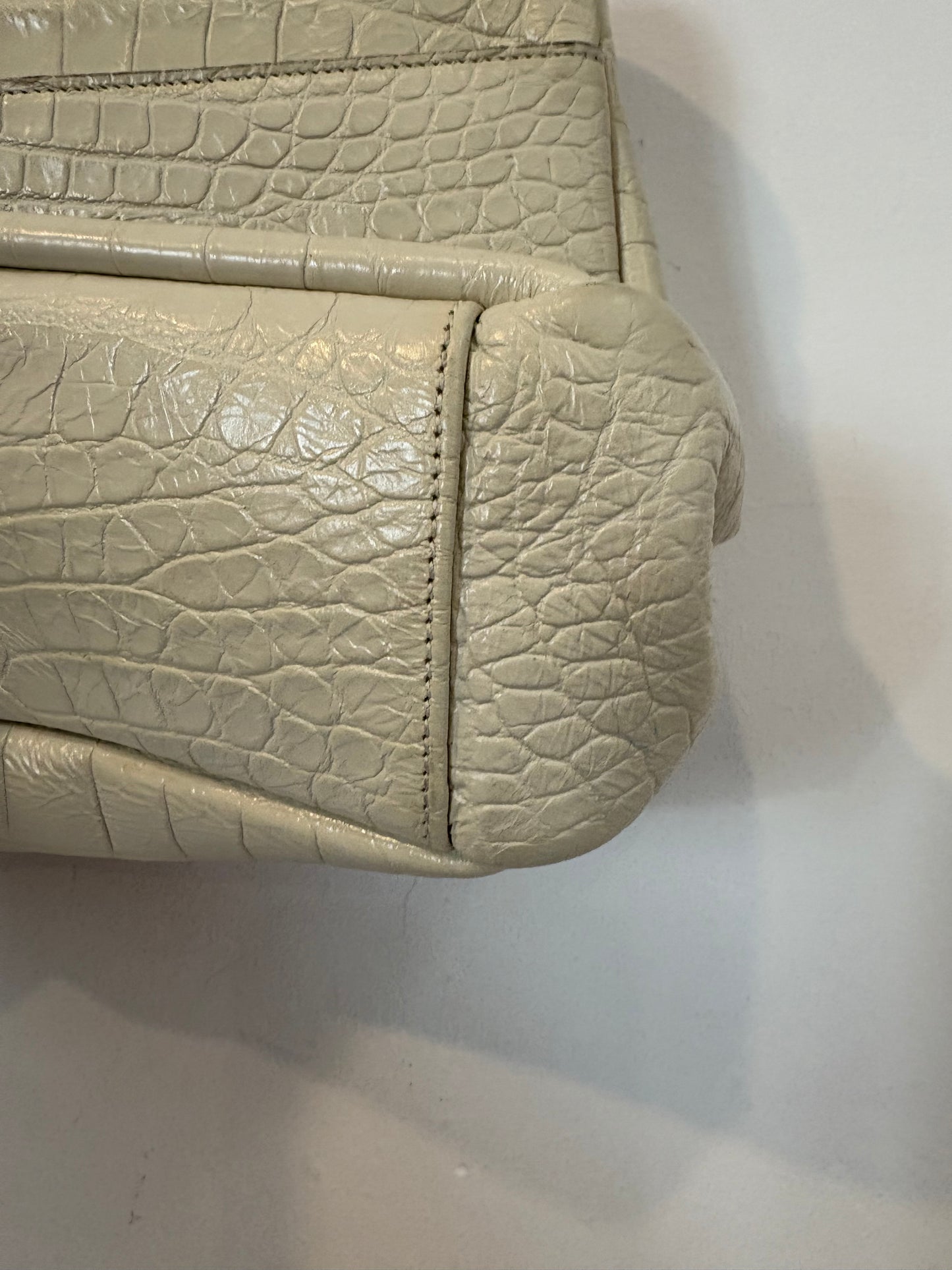 YVES SAINT LAURENT. Bolso collage large piel