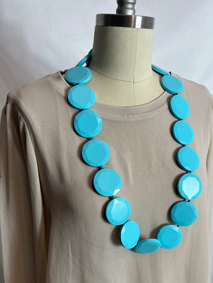 OTRAS. Collar piedras turquesa